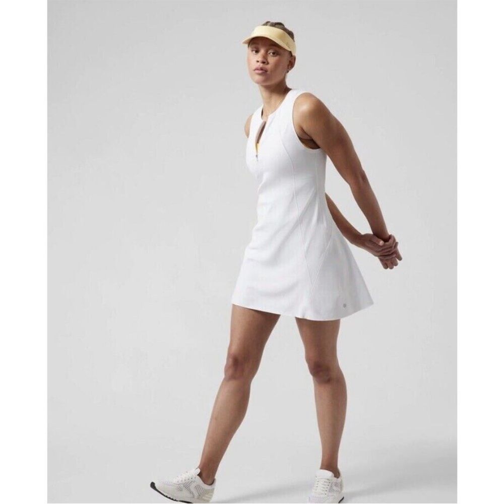 ATHLETA Ace Tennis Dress, White, Size 2X, 988538 - Picture 1 of 12